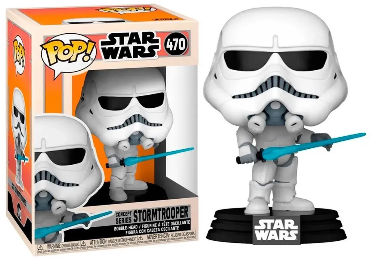 Funko Pop! Star Wars Concept Series Stormtrooper - Veelkleurig