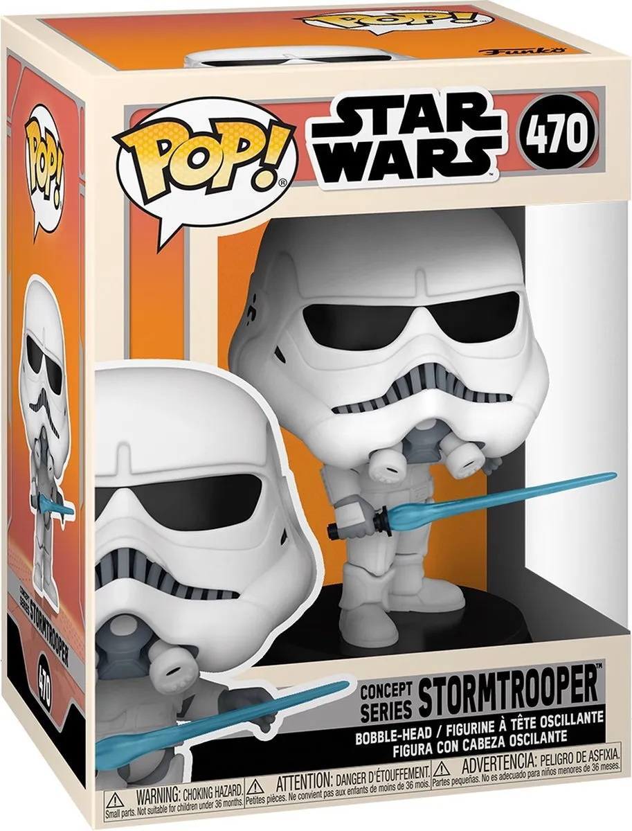 Funko Pop! Star Wars Concept Series Stormtrooper - Veelkleurig