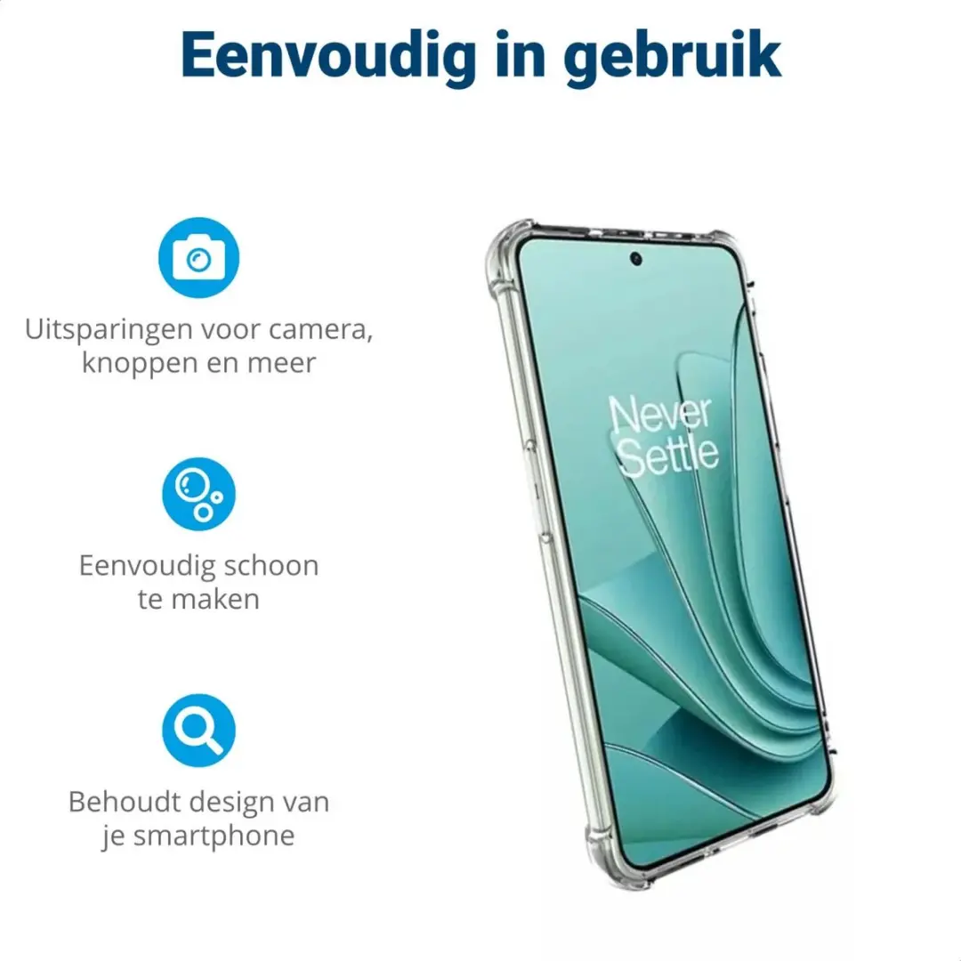 OnePlus Nord 3 TPU Hoesje - Transparant