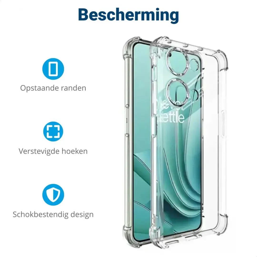 OnePlus Nord 3 TPU Hoesje - Transparant