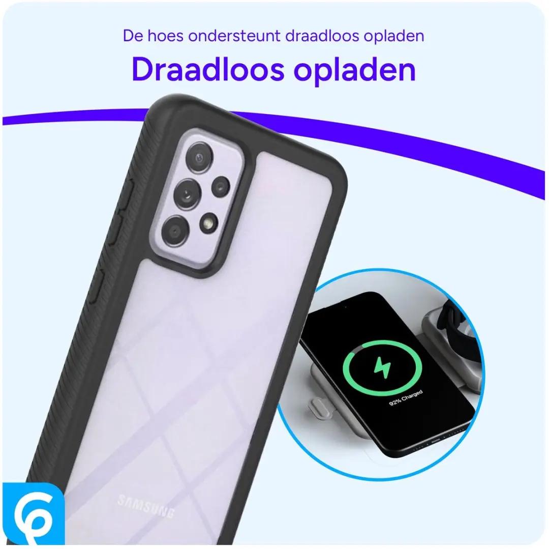 Selected Hoesje Samsung Galaxy A52/A52S - Full Protect - Zwart