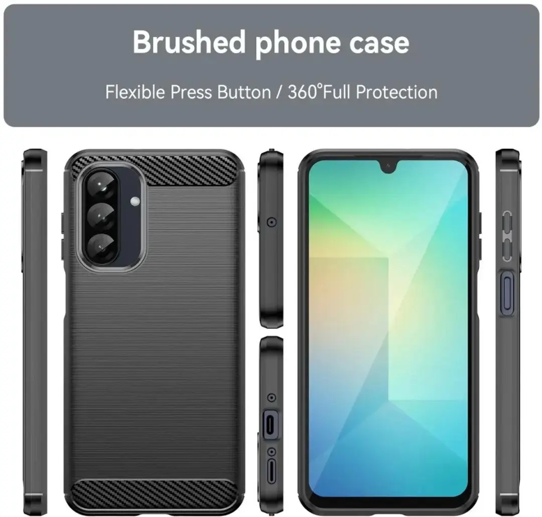 Selected TPU Hoesje Samsung Galaxy A26 - Zwart