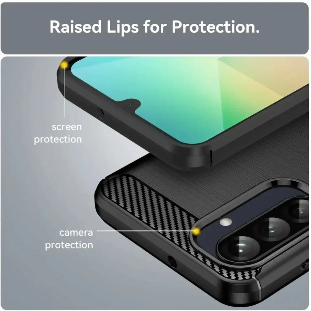 Selected TPU Hoesje Samsung Galaxy A26 - Zwart