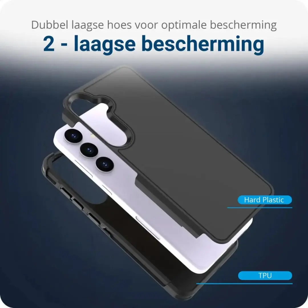 Selected Hoesje Samsung Galaxy S24 MagSafe Dual-Layer Zwart - afbeelding 6 van 6