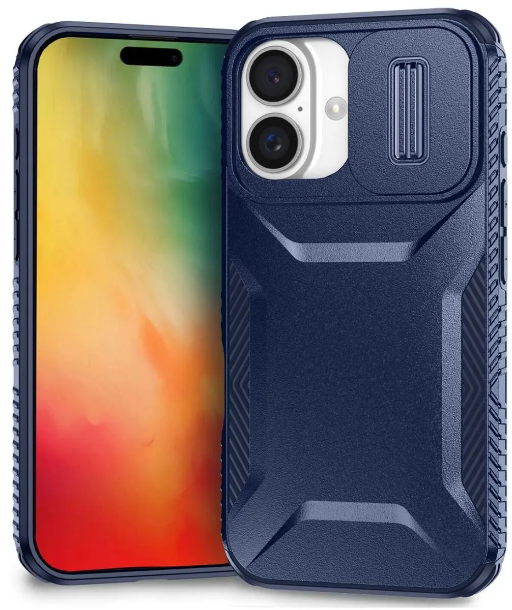 Selected iPhone 16 Hoesje Blauw