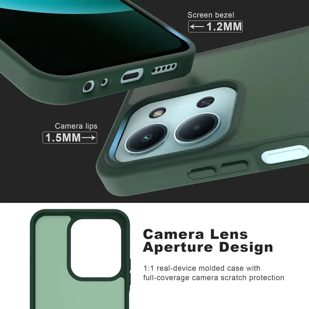 Selected Hoesje Xiaomi Redmi 15C - Groen
