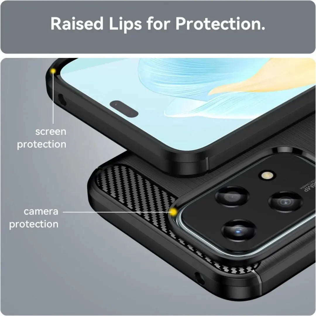 Selected by GSMpunt.nl TPU Hoesje Honor 200 Lite - Zwart