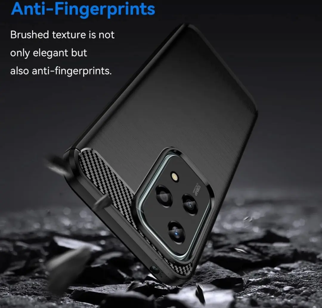 Selected by GSMpunt.nl TPU Hoesje Honor 200 Lite - Zwart - afbeelding 6 van 6