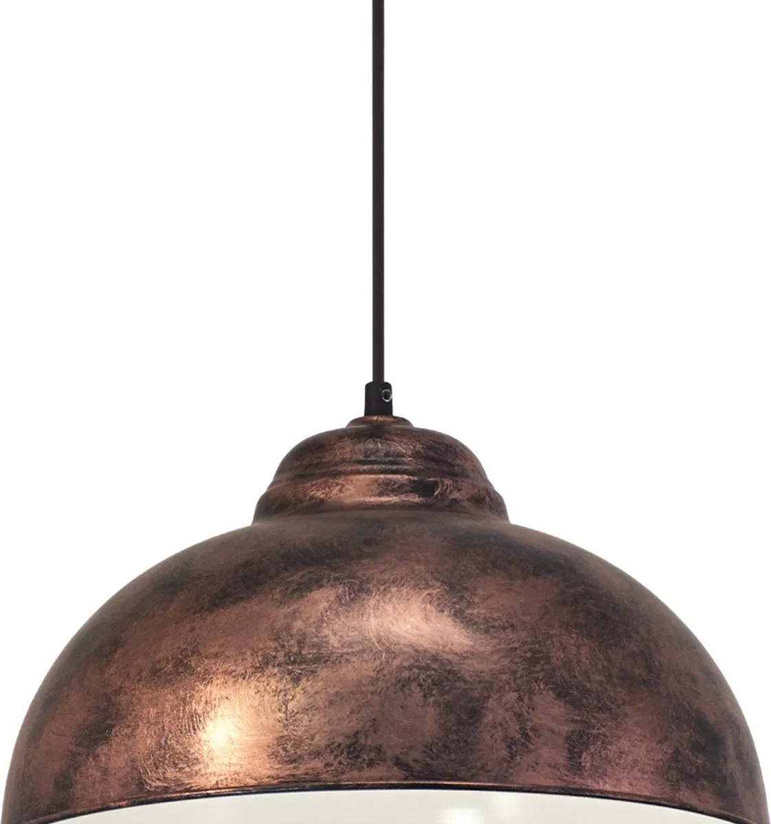 Eglo Vintage Truro 2 Hanglamp - Ø370mm - Koper