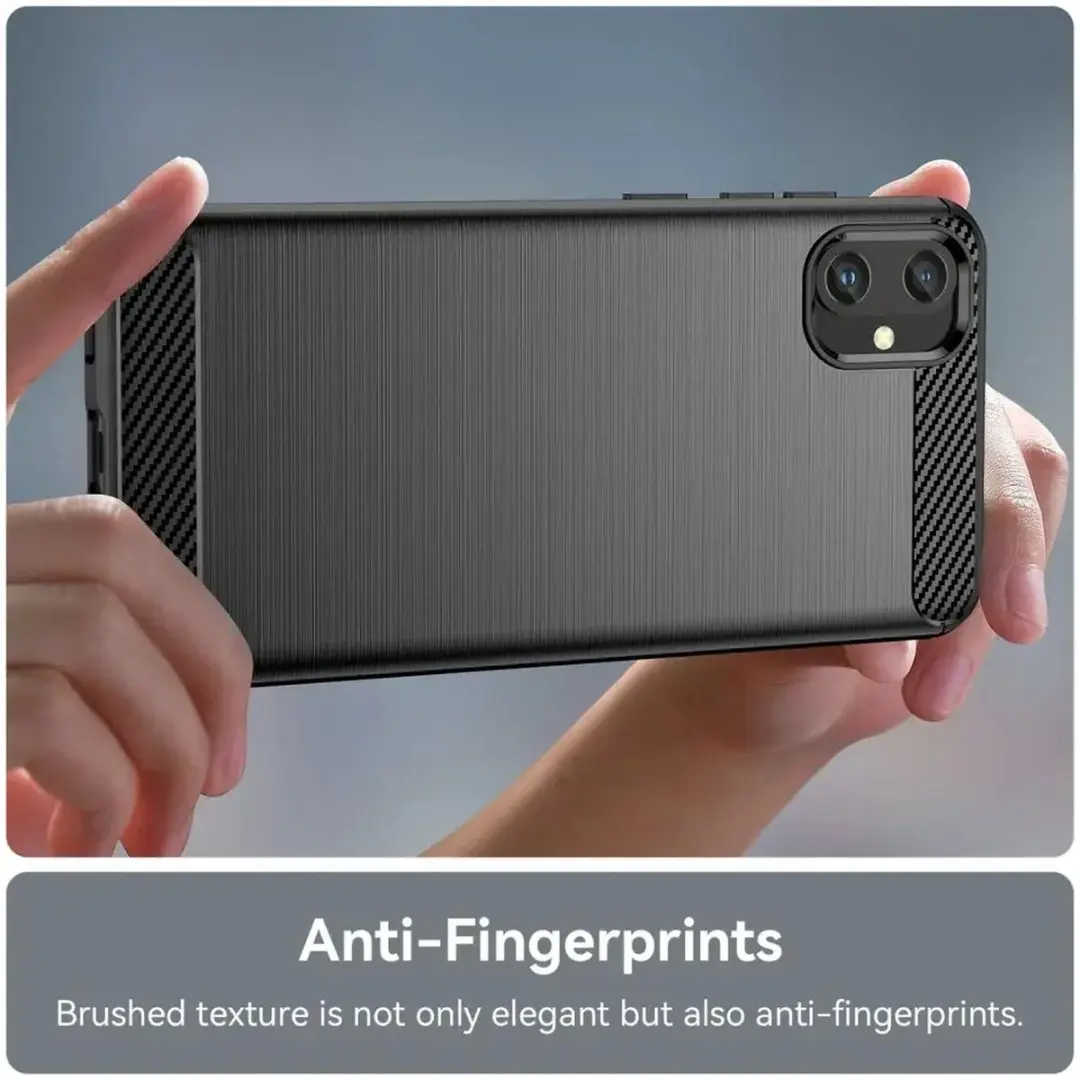 Selected TPU Hoesje Samsung Galaxy A05 - Zwart