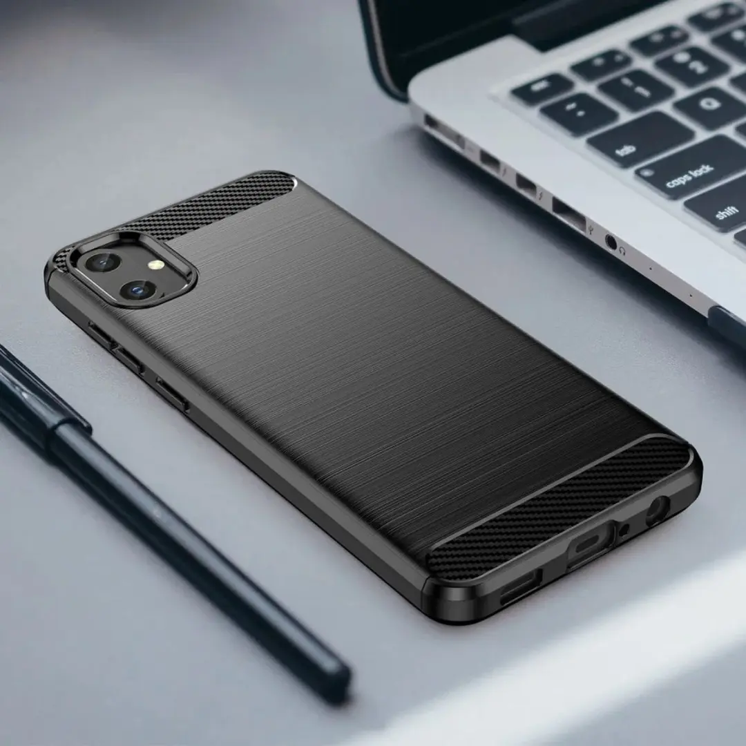 Selected TPU Hoesje Samsung Galaxy A05 - Zwart
