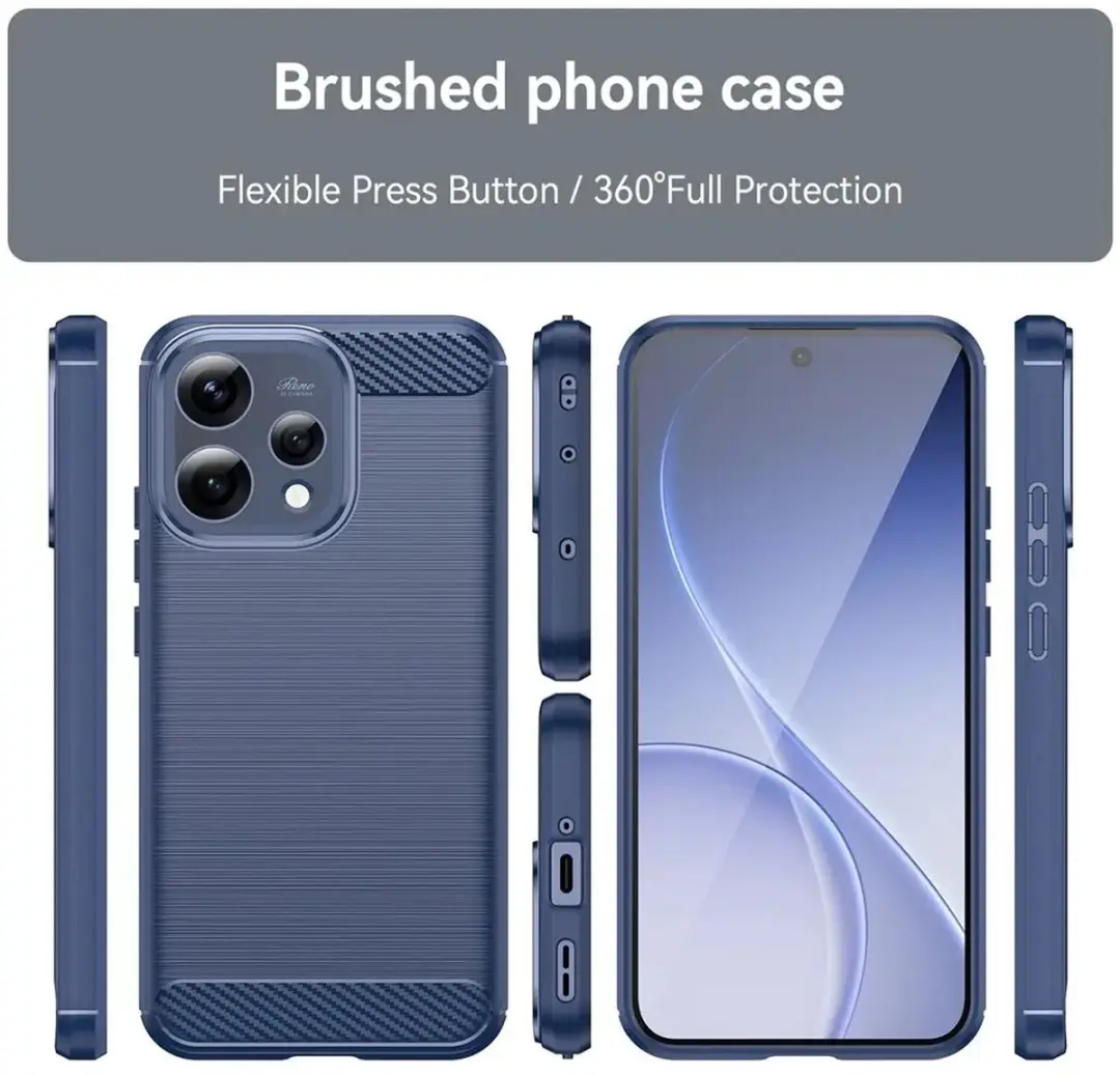 Selected TPU Hoesje Oppo Reno 15/15F - Blauw