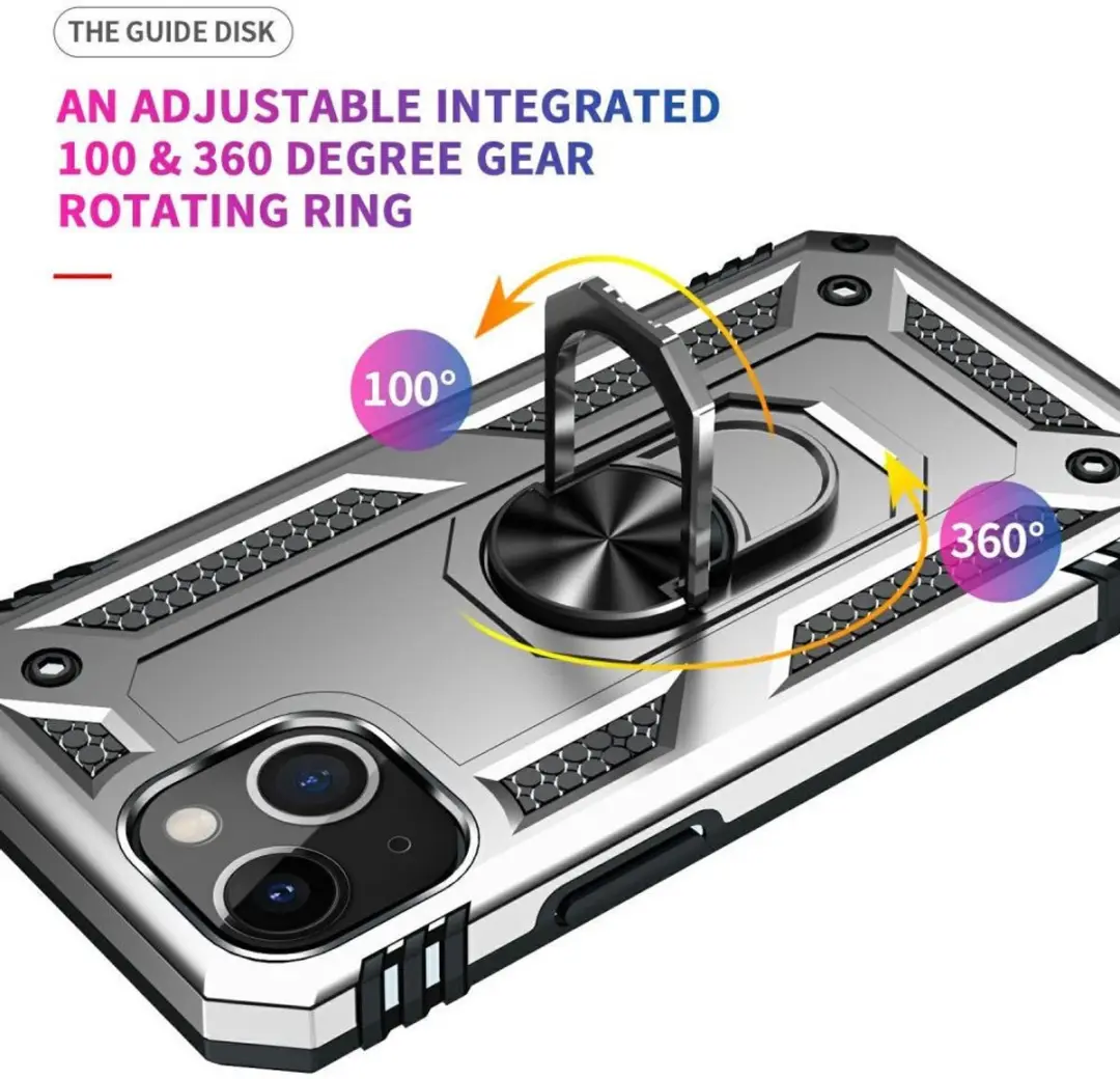 Selected Magnetisch Hoesje iPhone 13 Mini - Zilver