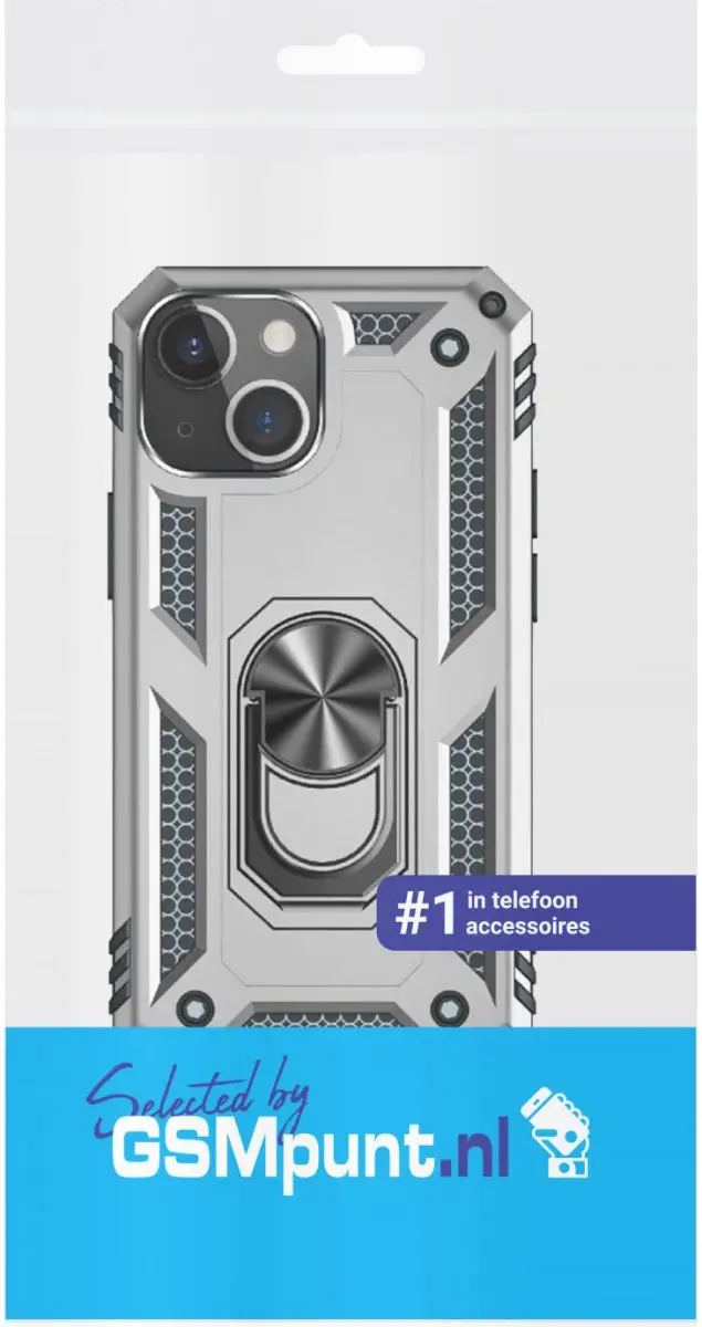 Selected Magnetisch Hoesje iPhone 13 Mini - Zilver