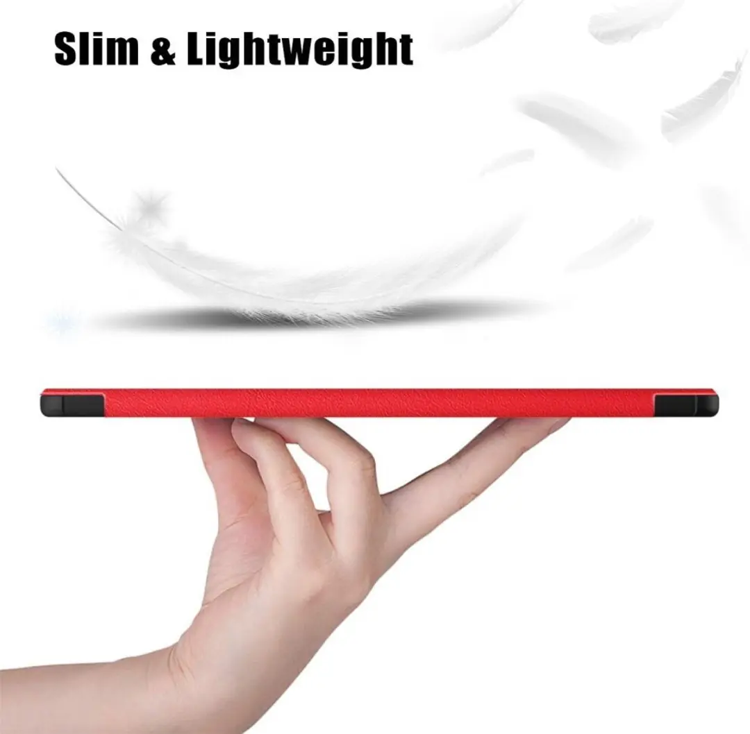 Samsung Galaxy Tab S9 Book Case Hoes - Rood