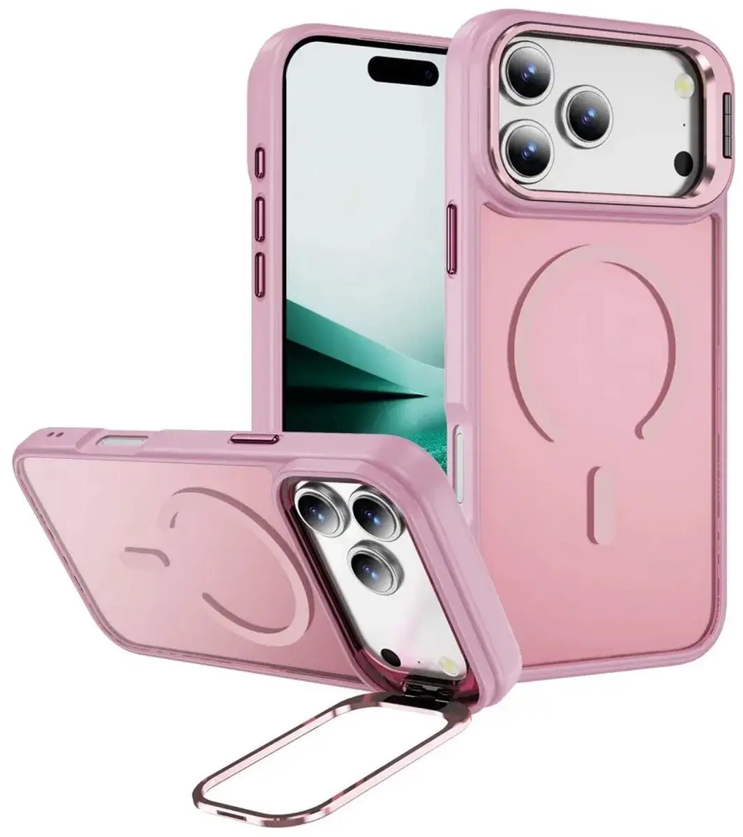Selected Hoesje iPhone 17 Pro Max MagSafe Roze