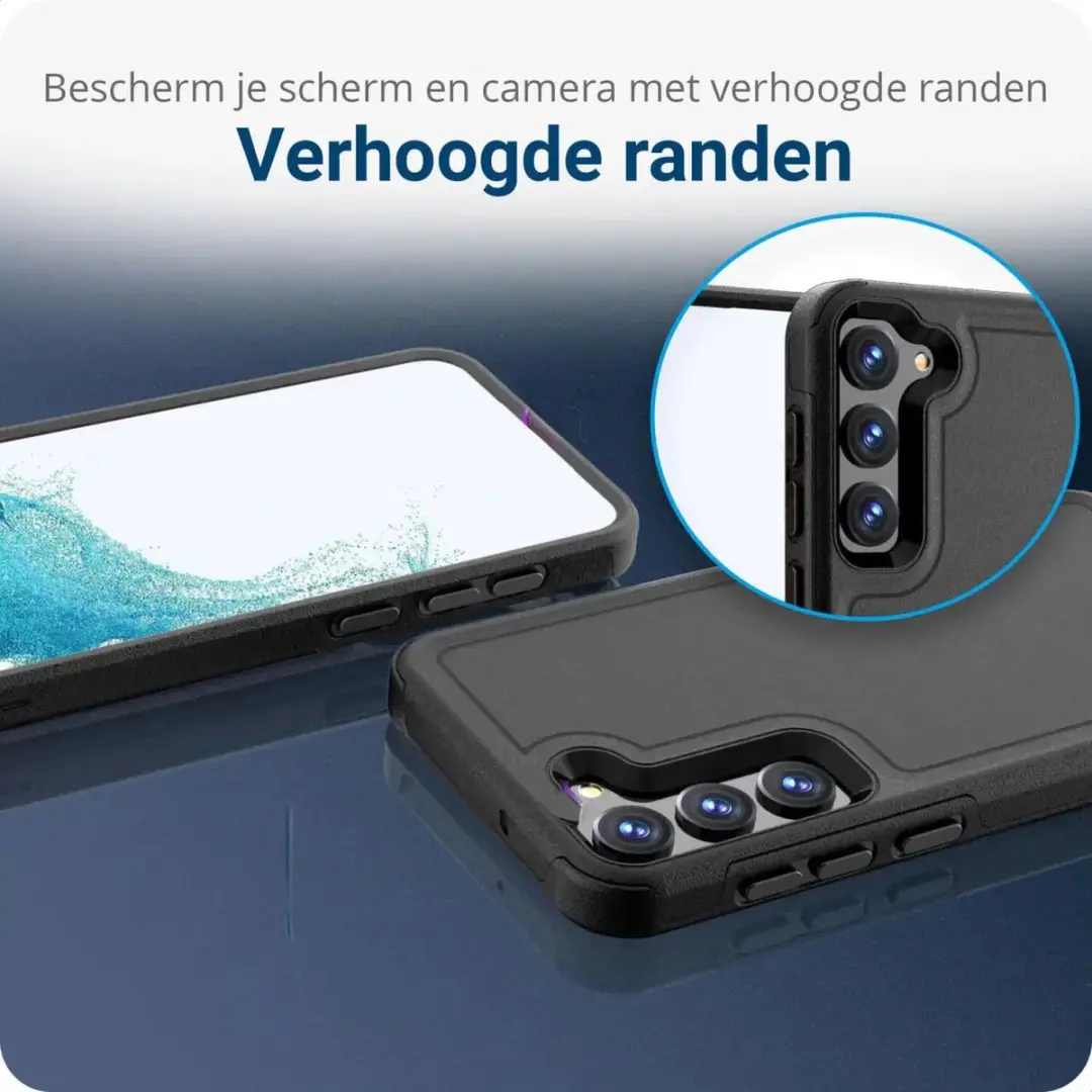 Selected Hoesje Samsung Galaxy S23 MagSafe Dual-Layer Zwart - afbeelding 6 van 6