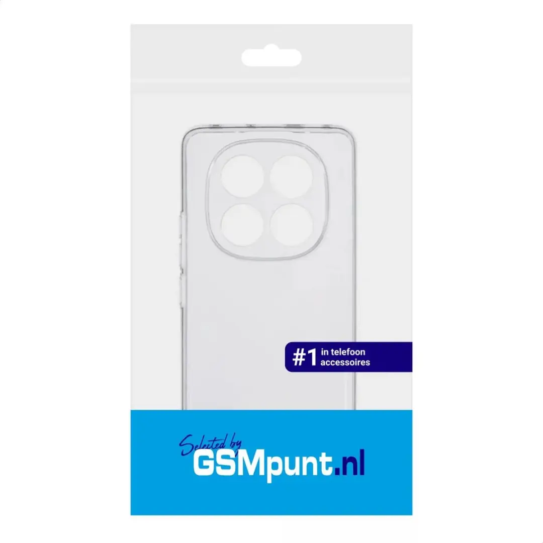 Selected Transparant TPU Hoesje Xiaomi Poco X7 / Redmi Note 14 Pro 5G