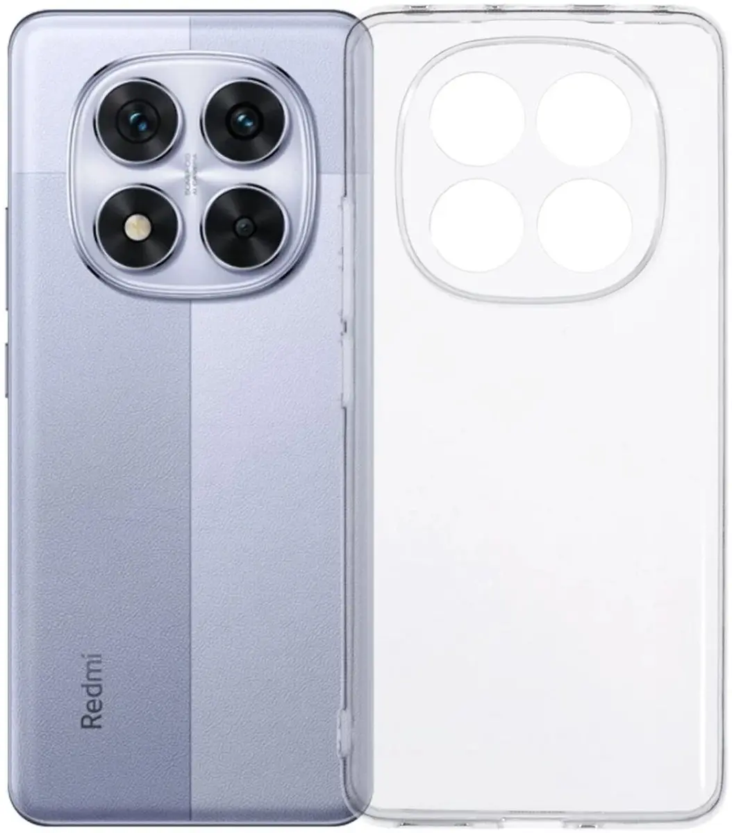 Selected Transparant TPU Hoesje Xiaomi Poco X7 / Redmi Note 14 Pro 5G