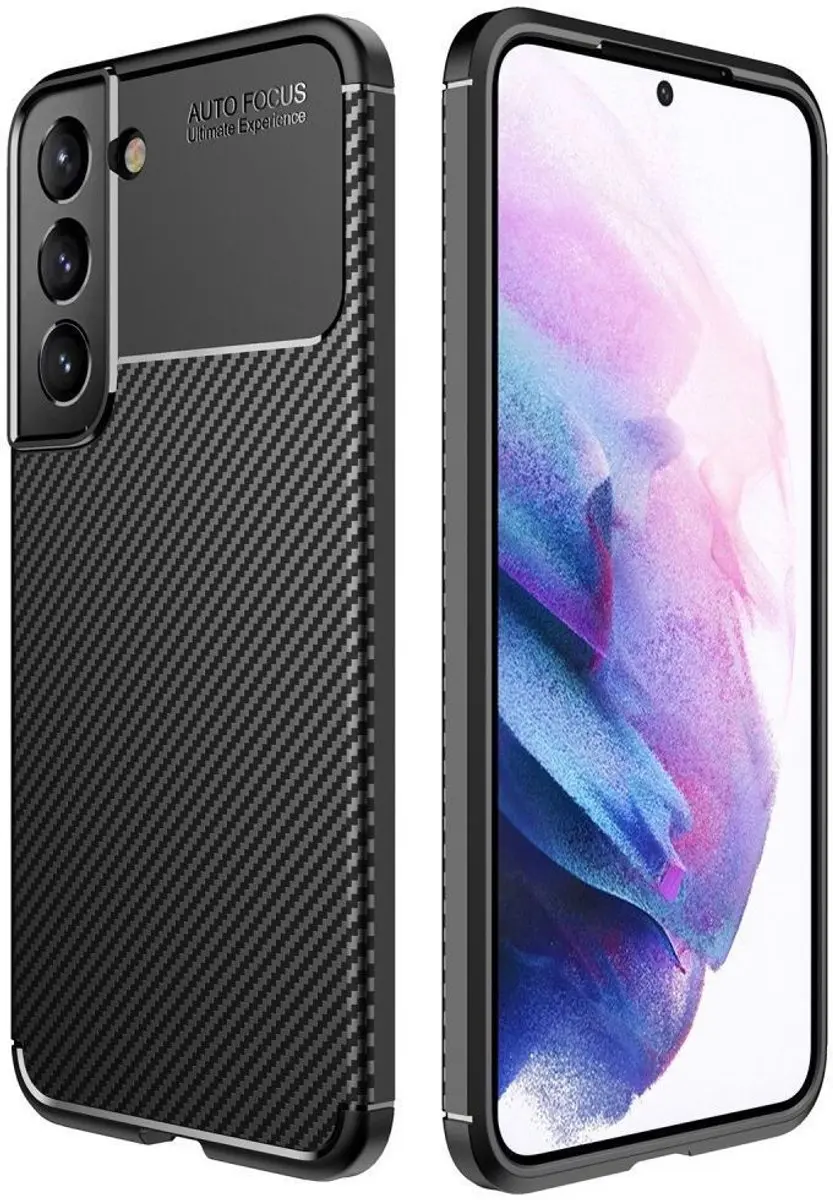 Selected by GSMpunt.nl Hoesje Samsung Galaxy S22 Plus - Carbon Zwart