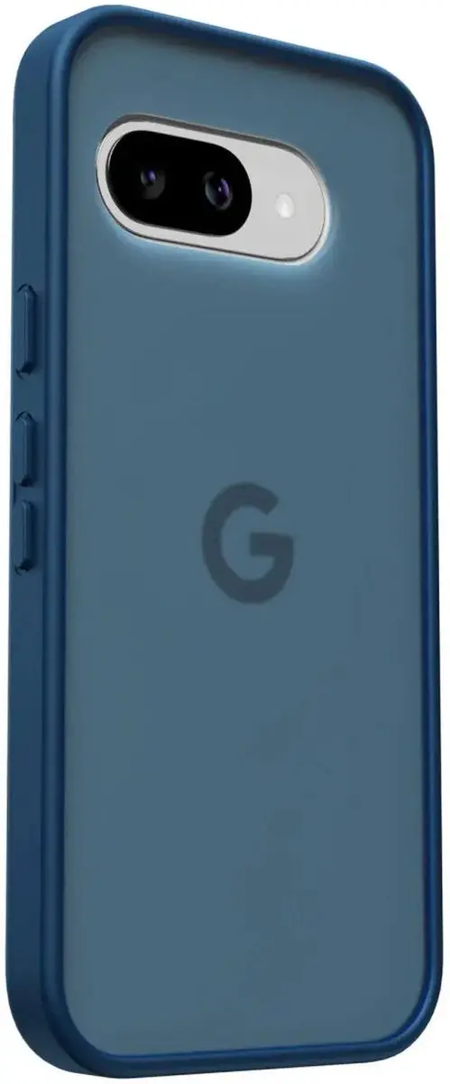 Google Pixel 9a Hoesje - Blauw Matte Back Cover