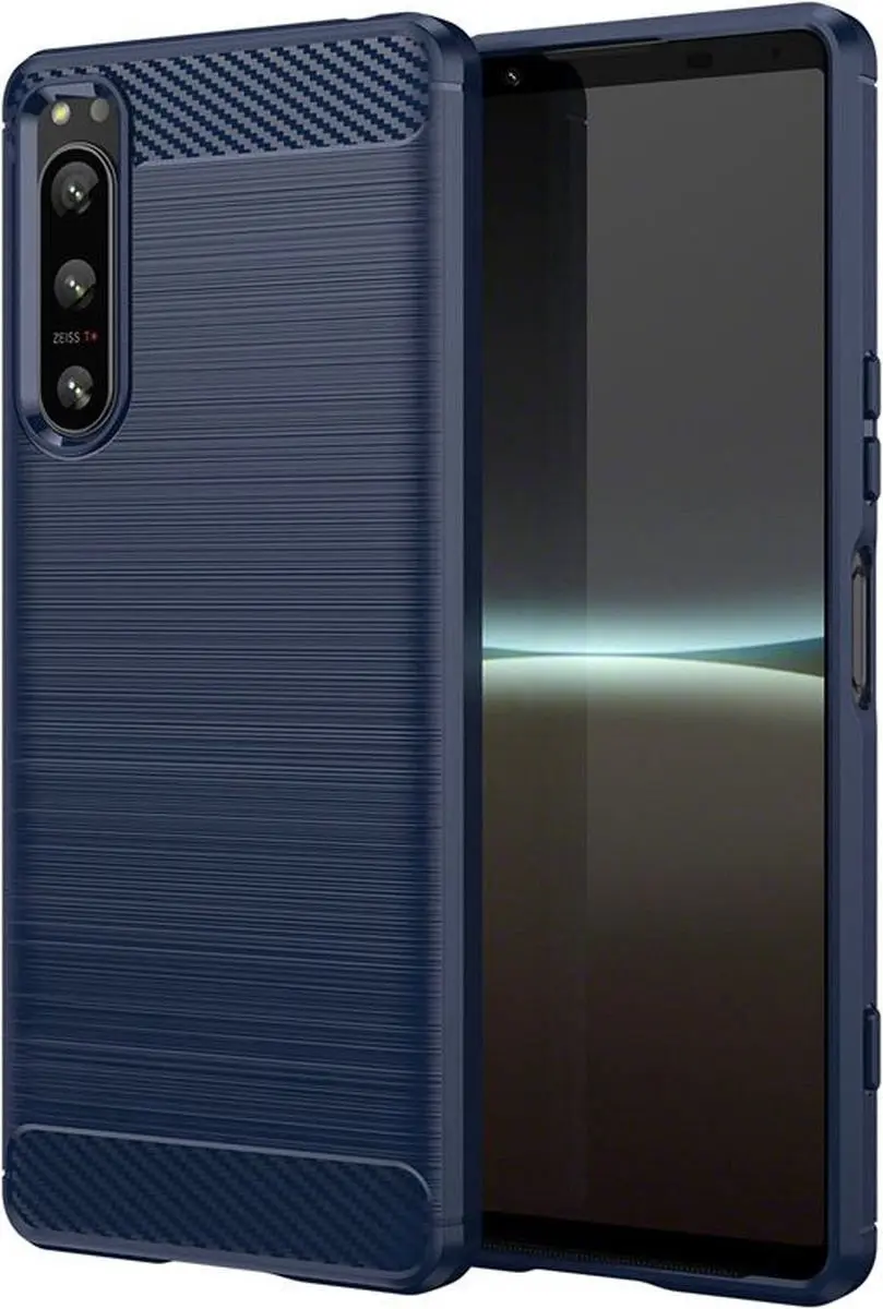 Selected Geborsteld TPU Hoesje Sony Xperia 5 IV