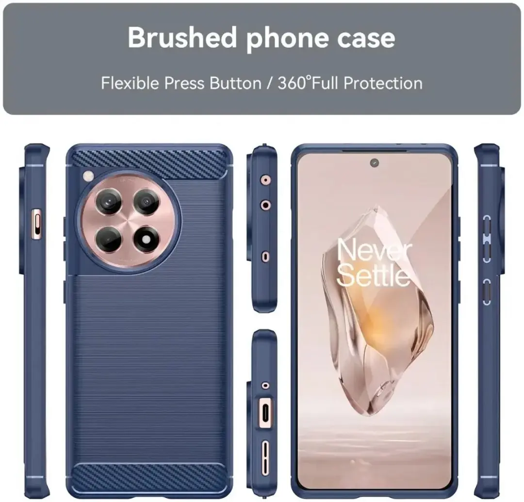 Selected by GSMpunt.nl TPU Hoesje OnePlus 12R - Blauw