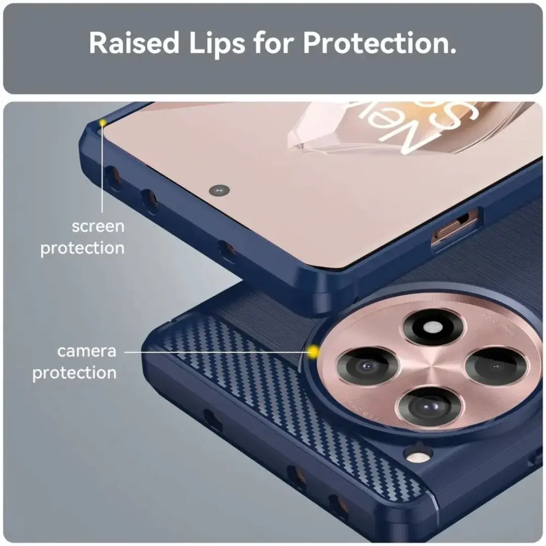 Selected by GSMpunt.nl TPU Hoesje OnePlus 12R - Blauw