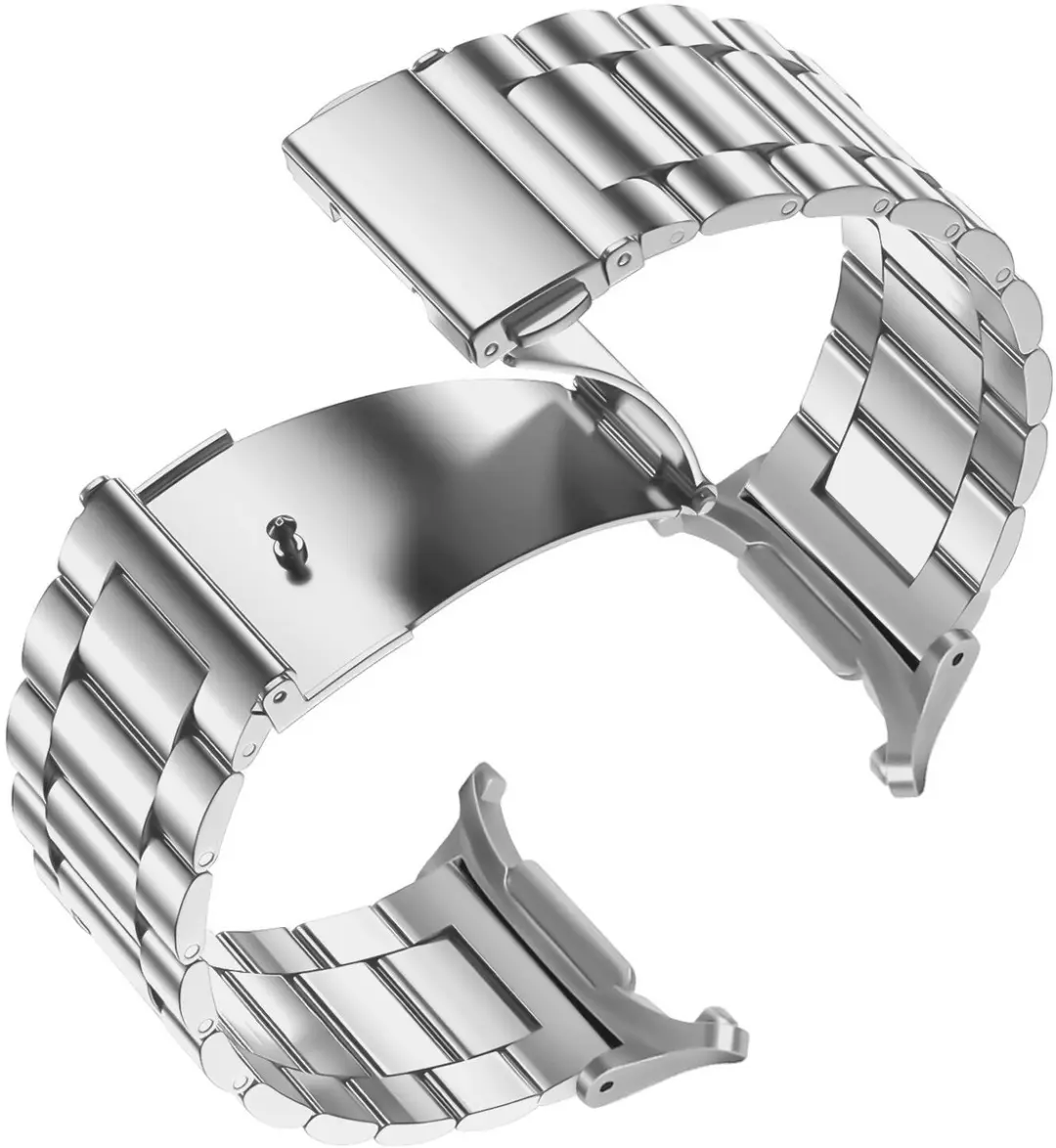 Selected SBG RVS Schakelbandje Samsung Galaxy Watch Ultra - Zilver