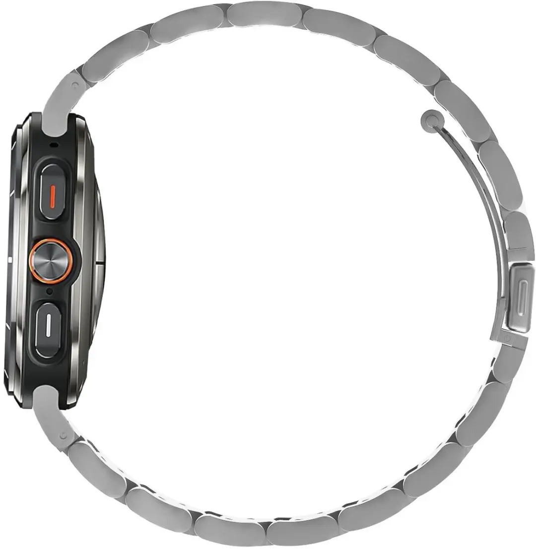 Selected SBG RVS Schakelbandje Samsung Galaxy Watch Ultra - Zilver - afbeelding 6 van 6