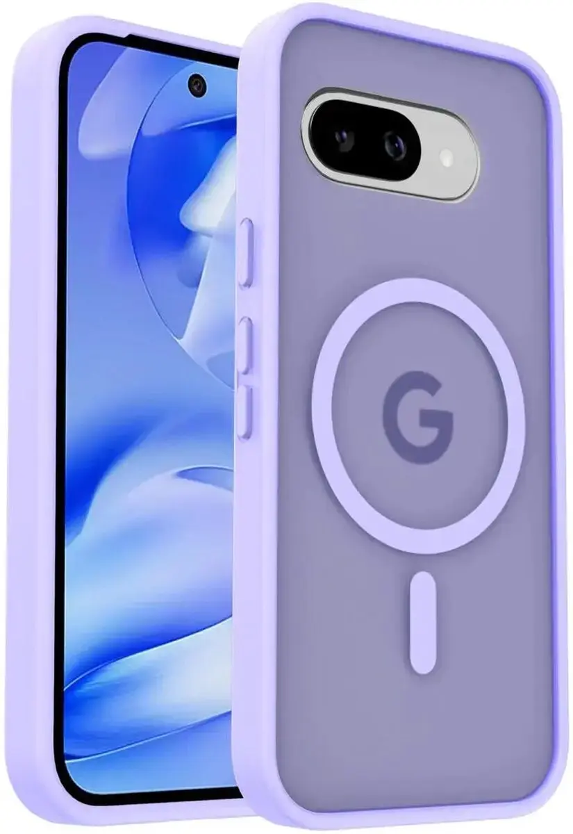 Selected Hoesje Google Pixel 9a MagSafe - Paars