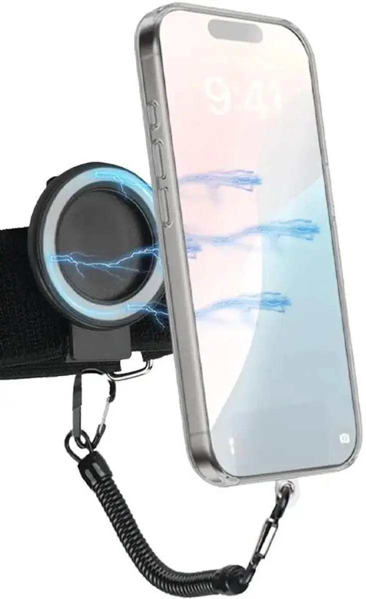 Selected SBG Magnetische Clip Set - Smartphonehouder - Zwart