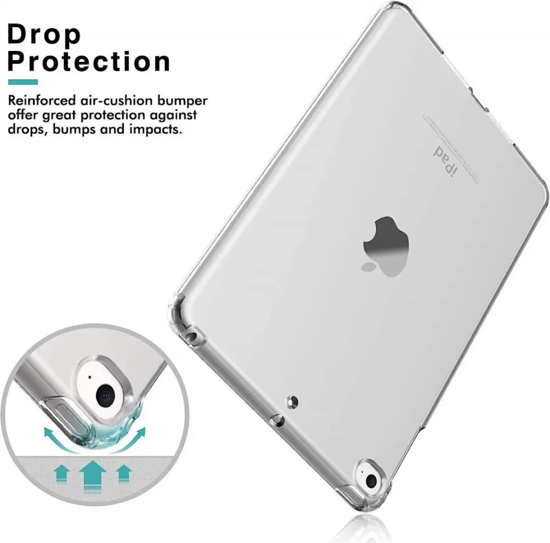 Selected TPU Hoes Transparant voor Apple iPad 9.7/2017/2018/Air 2