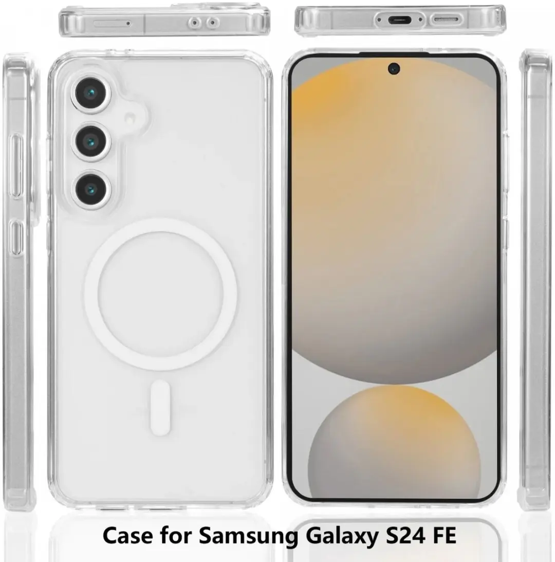 Selected Hoesje Samsung Galaxy S24 FE MagSafe Transparant - afbeelding 6 van 6