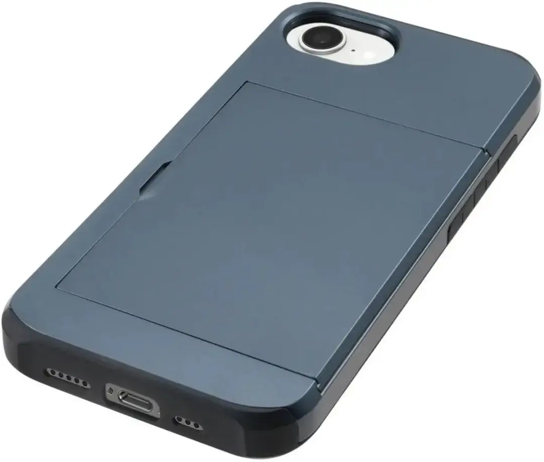 Selected Hoesje met Kaarthouder iPhone 16/17 - Blauw - afbeelding 6 van 6