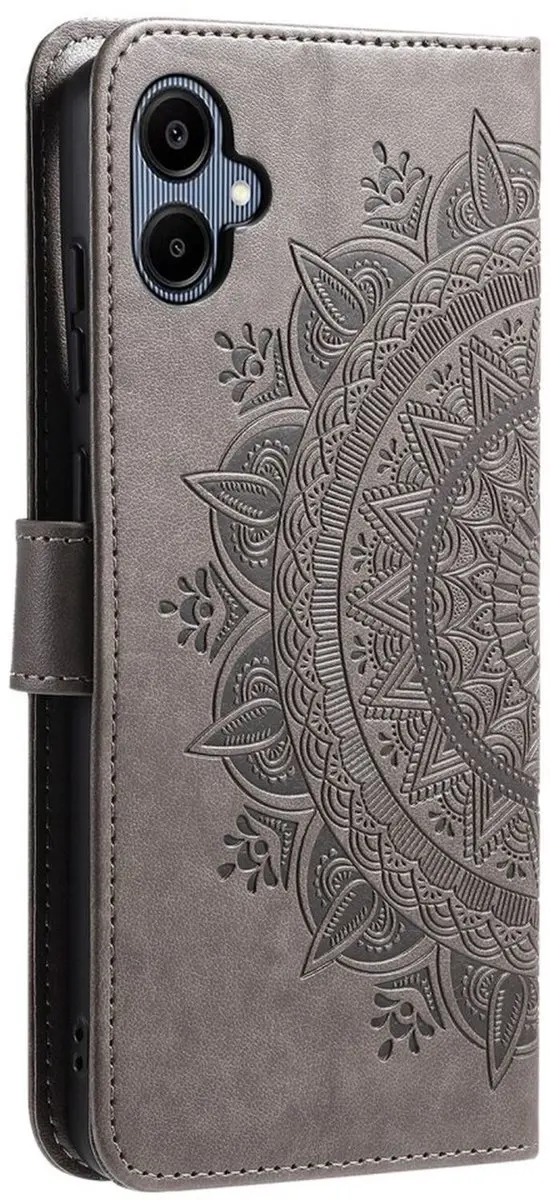 Selected Hoesje Samsung Galaxy A07 Mandala - Pasjeshouder 3 Stuks - Zwart
