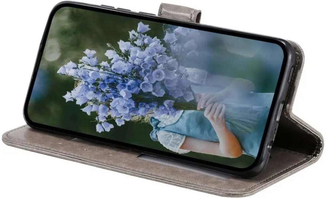 Selected Hoesje Samsung Galaxy A07 Mandala - Pasjeshouder 3 Stuks - Zwart