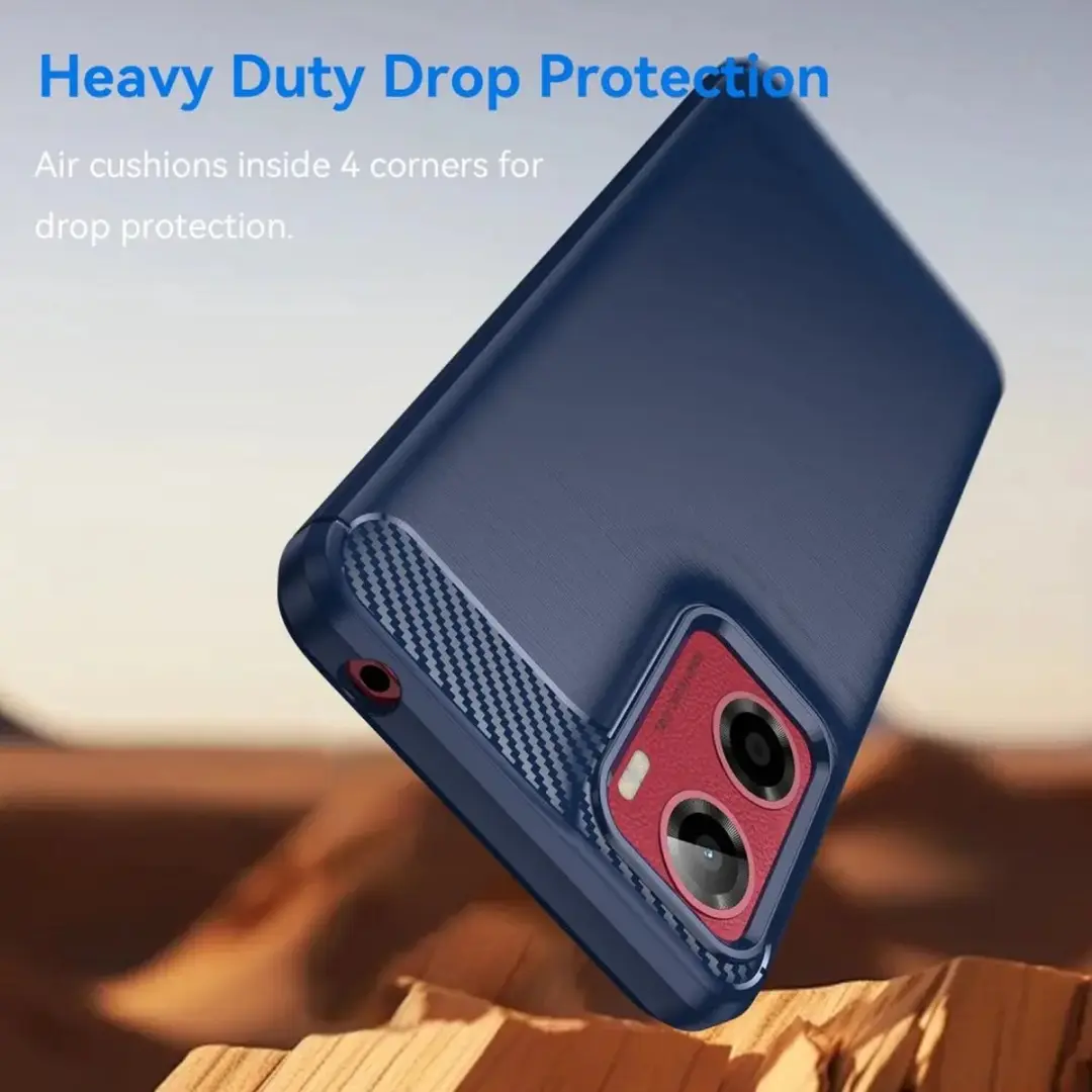 Selected TPU Hoesje Motorola Moto G05 - Blauw