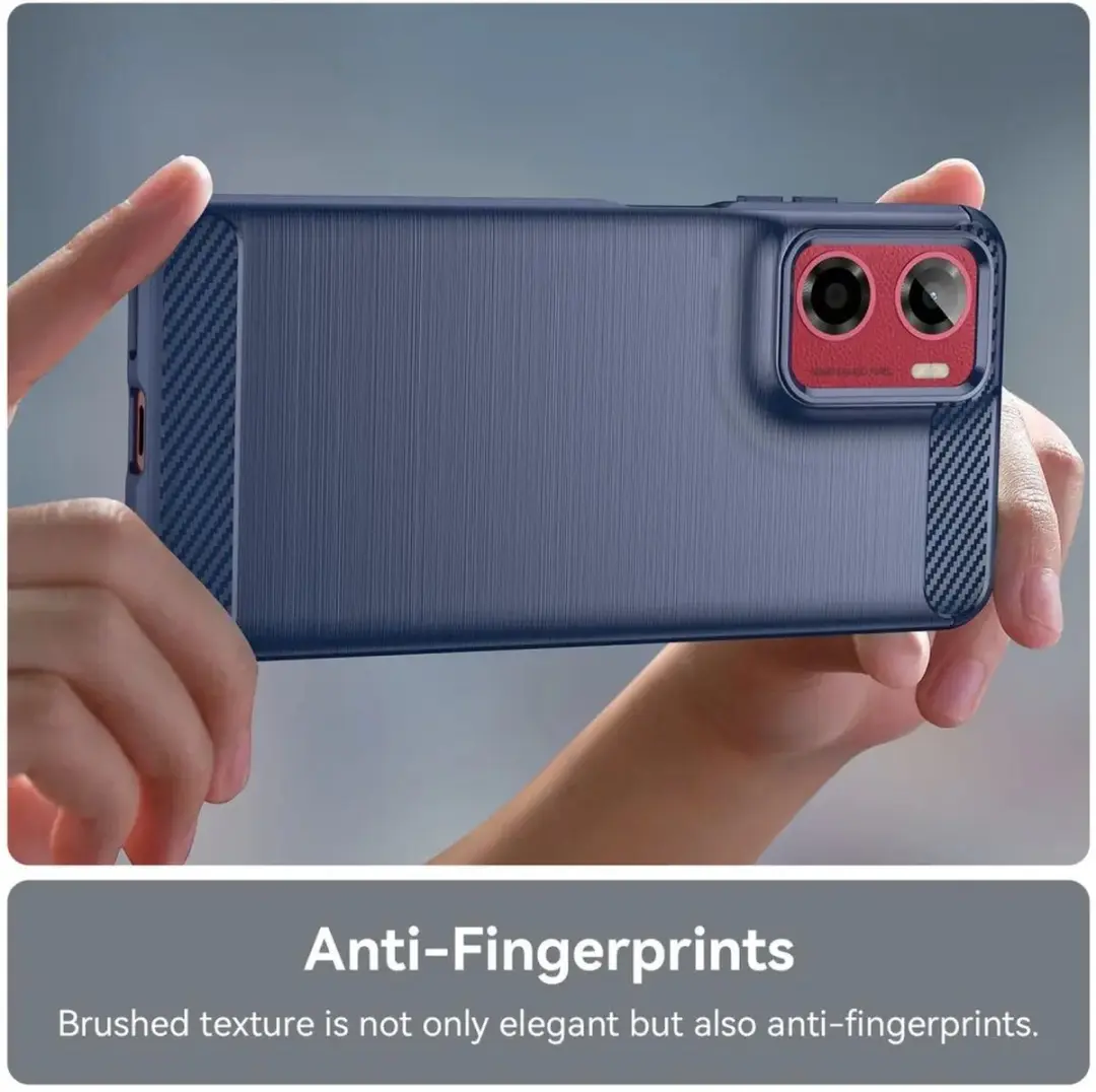Selected TPU Hoesje Motorola Moto G05 - Blauw - afbeelding 6 van 6