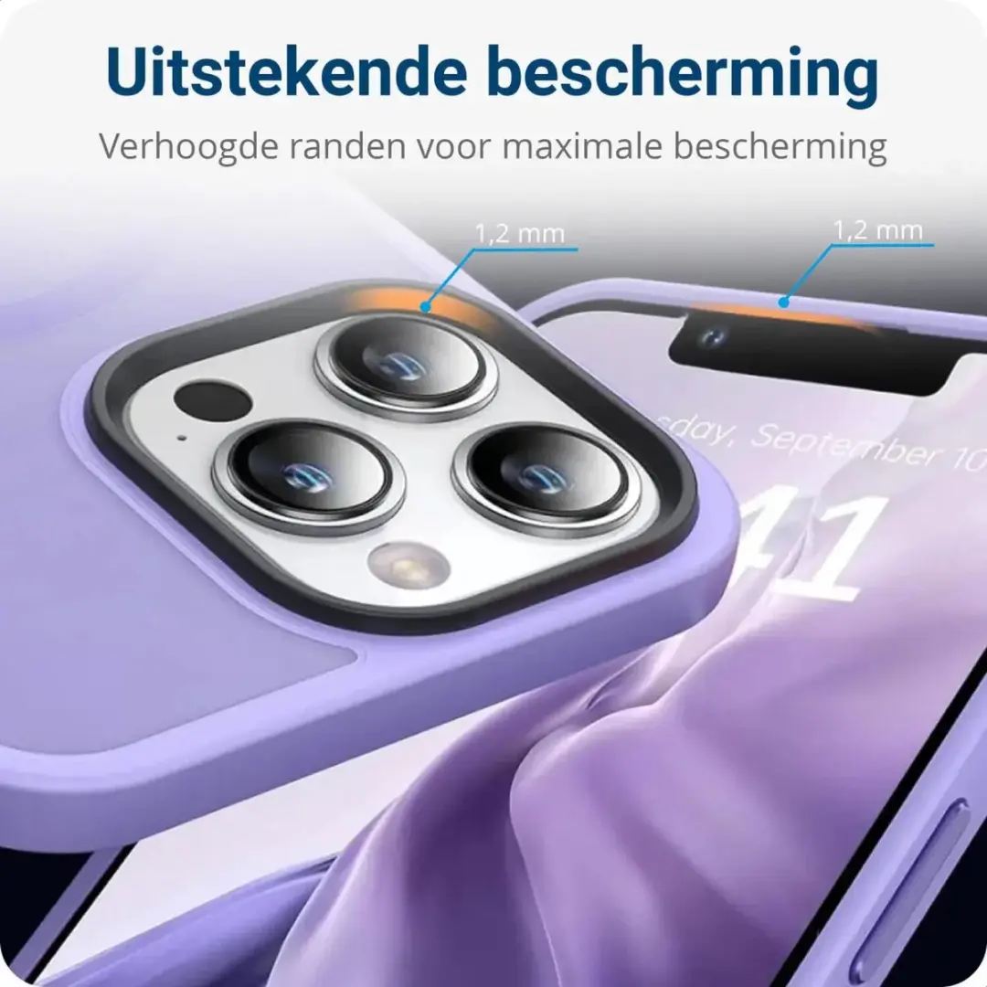 Selected by GSMpunt Apple iPhone 13 Pro Max Hoesje - MagSafe - Paars