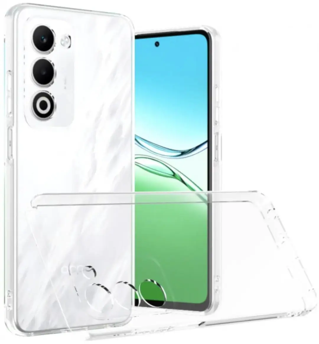 Selected by GSMpunt Transparant TPU Hoesje Oppo A5 2025