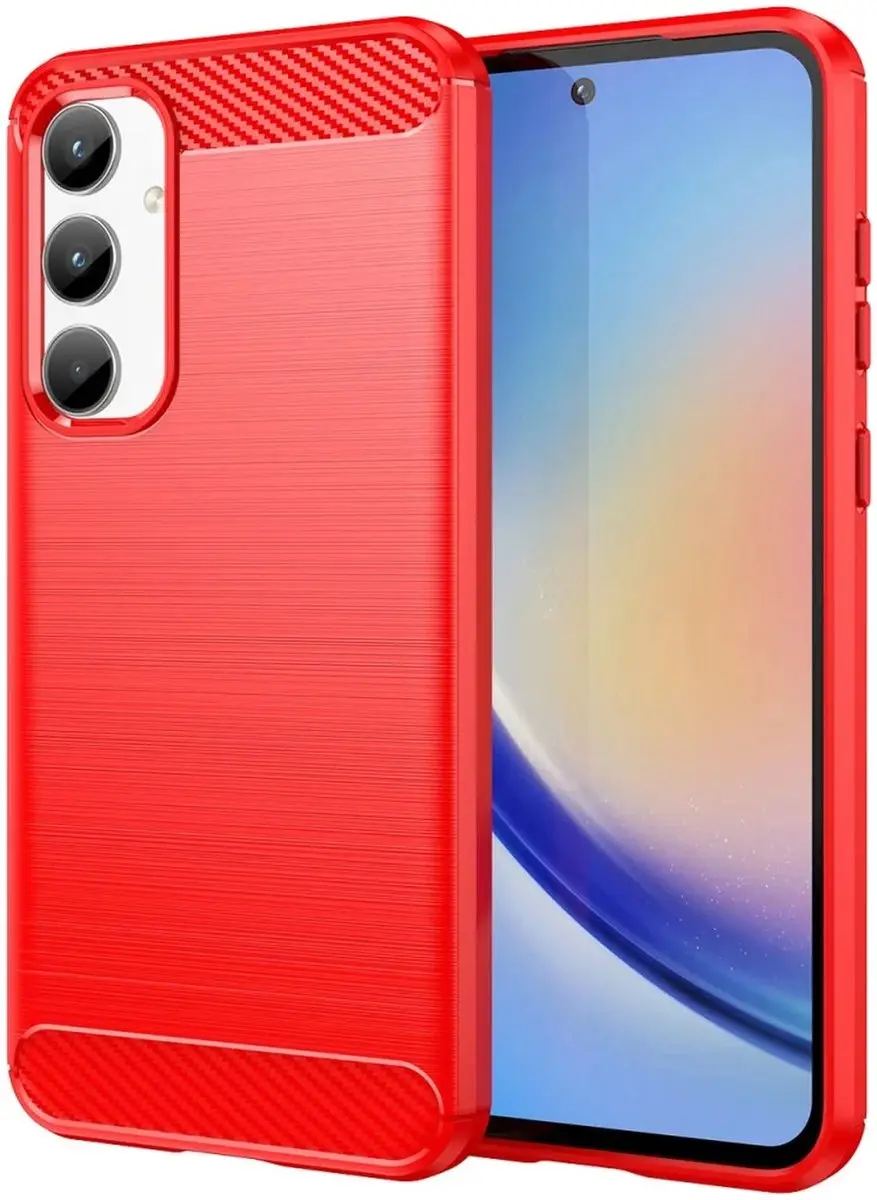Selected Geborsteld TPU Hoesje Samsung Galaxy A35