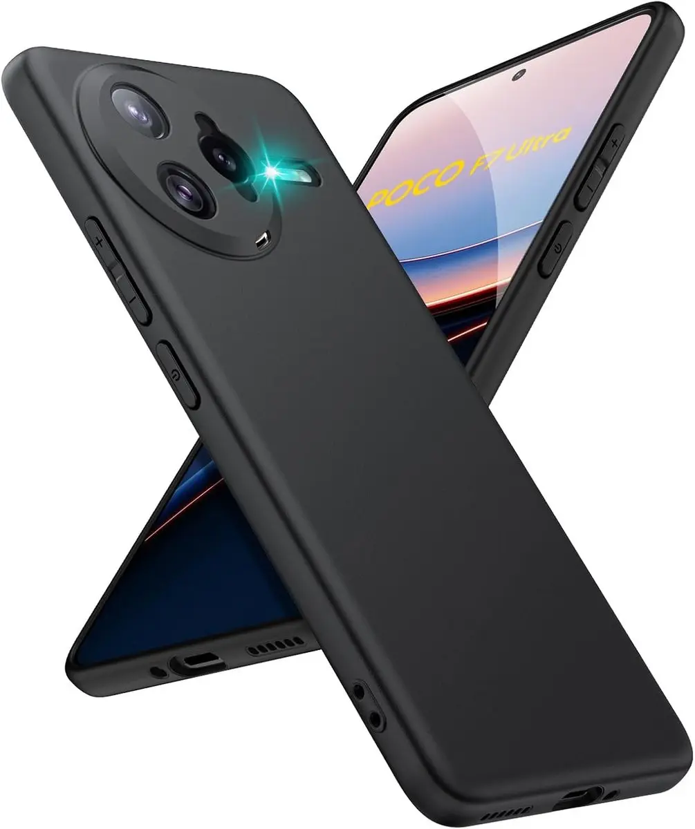 Selected Zwart Dun TPU Hoesje Xiaomi Poco F7 Ultra