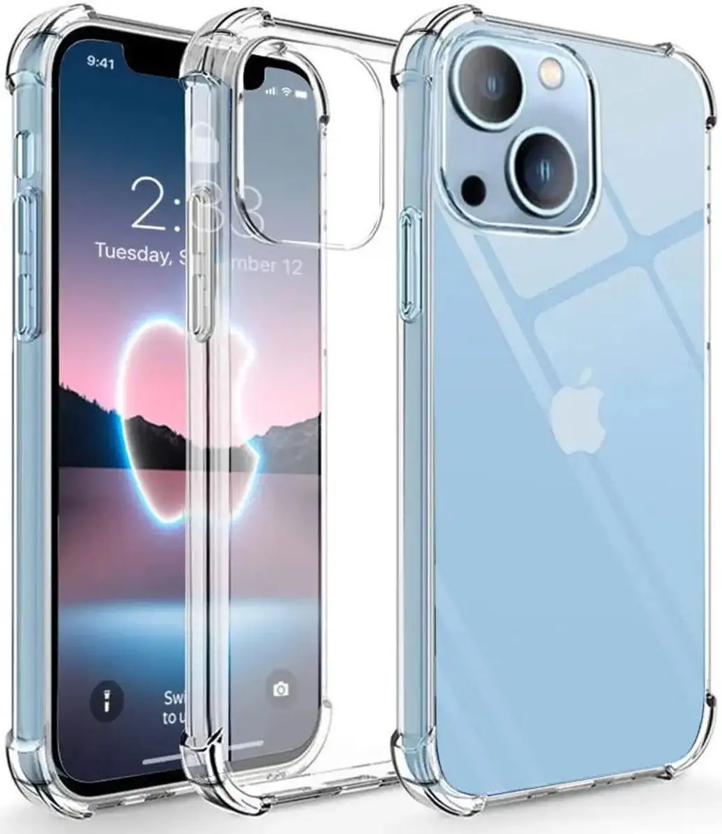 Selected Hoesje iPhone 14 TPU Transparant