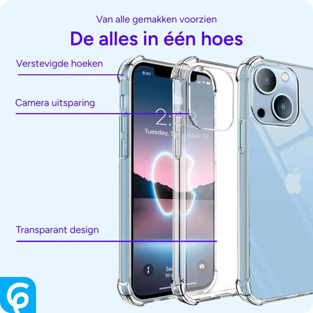 Selected Hoesje iPhone 14 TPU Transparant