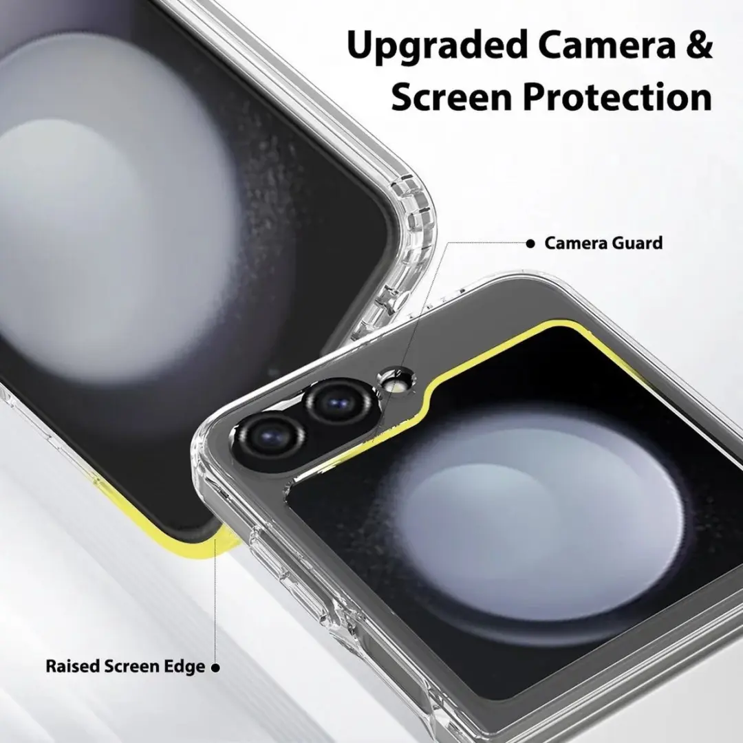 Selected Transparant TPU Hoesje Samsung Galaxy Z Flip 6