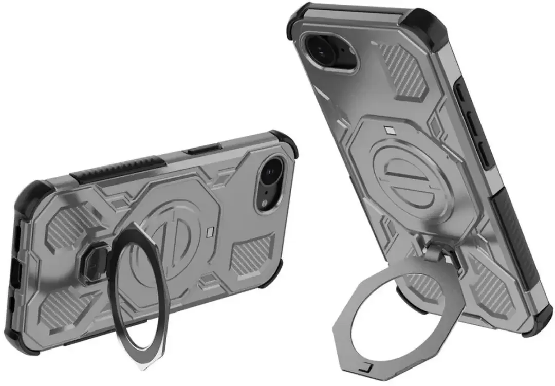 Selected by GSMpunt.nl iPhone 16/17 Hoesje - MagSafe Grijs