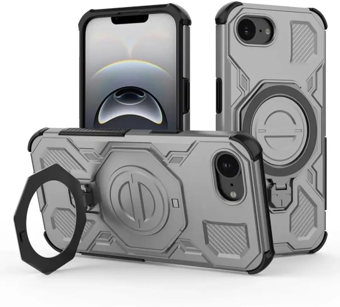 Selected by GSMpunt.nl iPhone 16/17 Hoesje - MagSafe Grijs
