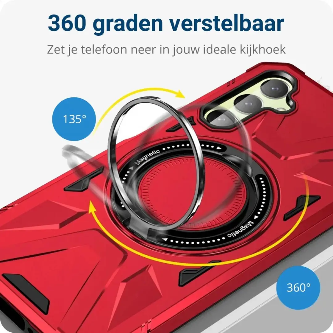 Selected Hoesje Samsung Galaxy A55 MagSafe - Rood - afbeelding 6 van 6