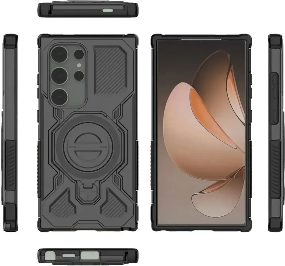 Selected Hoesje Samsung Galaxy S24 Ultra MagSafe - Zwart